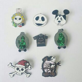 เข็มกลัดดิสนีย์ disney pins nightmare before christmas (ราคาต่อชิ้น)