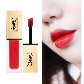 ของแท้ พร้อมส่ง !! YSL TATOUAGE COUTURE MATTE STAIN LIP FULL SIZE 6 ML. NO.13