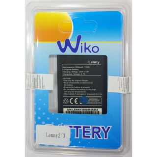 แบตเตอรี่ Wiko Lenny 2/Lenny 3 รับประกัน 3 เดือน แบต Lenny 2/Lenny 3