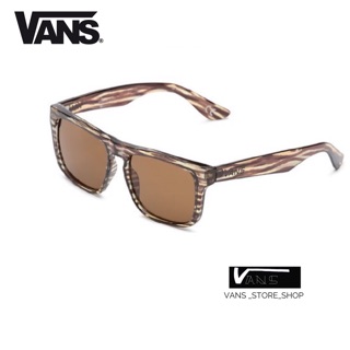 แว่นตาVANS SQUARED OFF SUNGLASSES HORIZONTAL TORTOISE สินค้ามีประกันแท้