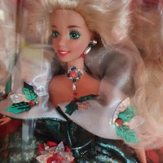 Barbie Happy Holidays Special Edition Doll (1995) **กล่องไม่สวย**