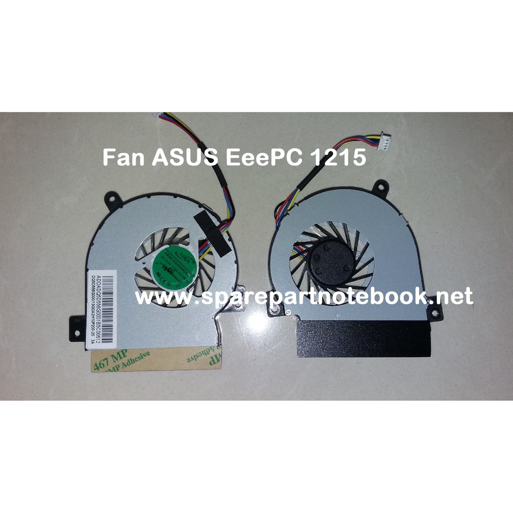 ASUS Eee PC 1215 1215T 1215P 1215N 1215B พัดลมโปรเซสเซอร์แล็ปท็อป
