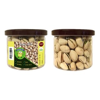 (ปริมาณ 140 กรัม) ถั่วพิสตาชิโอ พิสตาชิโอ้ Pistachio พิตาชิโออบเกลือ พร้อมทาน Gimyong Can