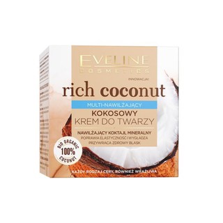 Multi-moisturizing coconut face cream