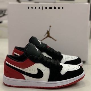 รองเท้า Nike Air Jordan 1 Low Black Toe 🌵🌈🔥 สินค้าพร้อมกล่อง