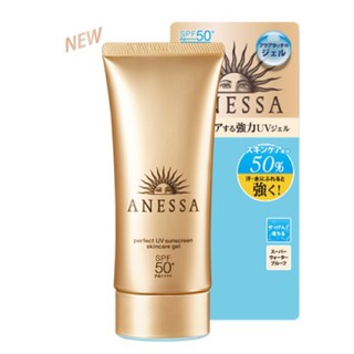 Shiseido Anessa Perfect UV Sunscreen Skin Care Gel SPF50+ PA++++ 90g. #Shiseido #Anessa #กันแดด