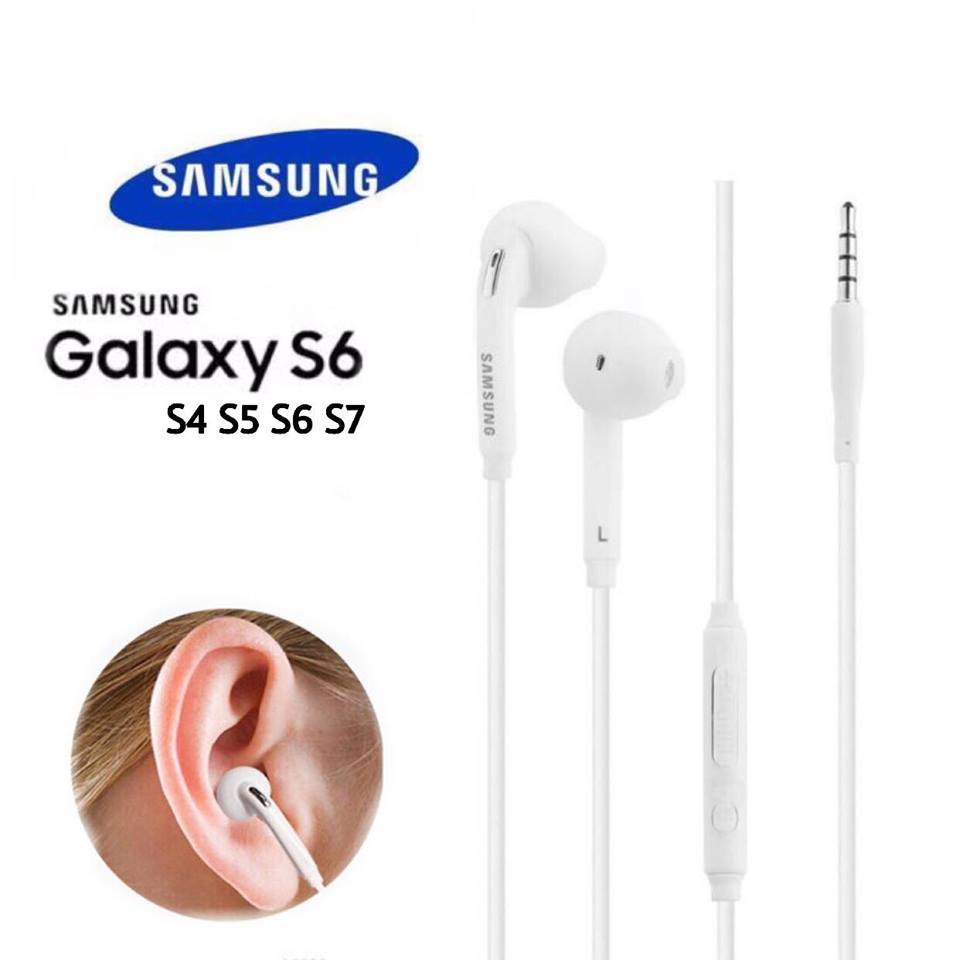 ‼️SALE‼️หูฟังSamsung ของแท้100% (สินค้ารับประกัน1ปีเต็ม) หูฟังซัมซุง S4,S5,S6,S7 หูฟังSmall Talk คุณ