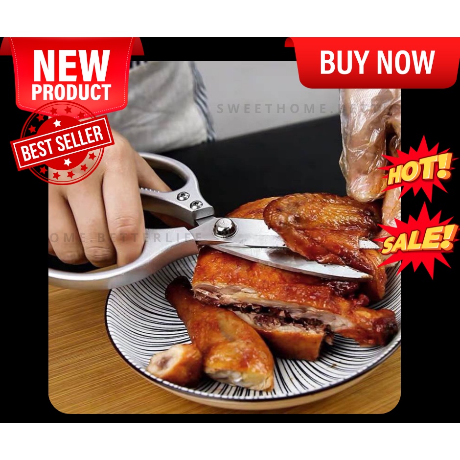กรรไกร กรรไกรทำครัว SK5 กรรไกรตัดอาหาร**ผลิตจากญี่ปุ่น** อุปกรณ์ทำอาหาร Kitchen กรรไกรตัด กรรไกรอเนก