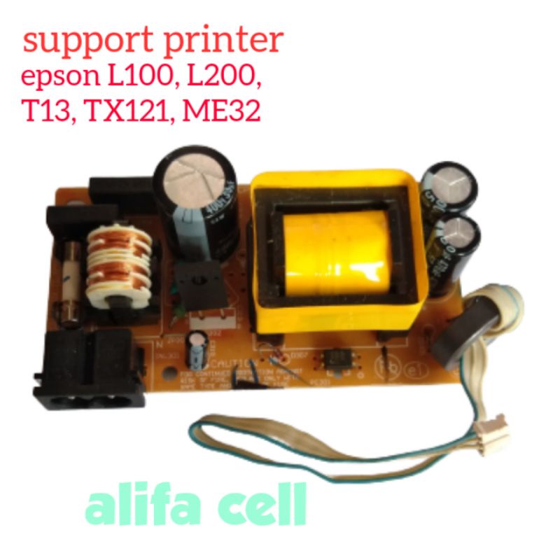 Epson L100 Epson L200 Epson T13 Epson TX121 Epson ME32 อะแดปเตอร์เครื่องพิมพ์