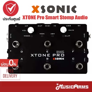 XSONIC XTONE Pro Smart Stomp Audio Interface ออดิโอ อินเตอร์เฟส Music Arms