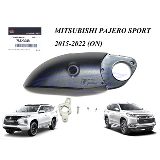 (ศูนย์แท้) ขวา ฐานกระจกมองข้าง มิตซูบิชิ ปาเจโร สปอร์ต 2015 - 2023 สีดำด้าน MITSUBISHI PAJERO SPORT ขากระจกมองข้าง