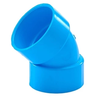 SCG ต่อตรง งอ45 งอ90 สามทาง ฝาครอบท่อ แบบบาง อุปกรณ์ท่อประปา PVC สีฟ้า ขนาด 1-1/2 , 2 นิ้ว