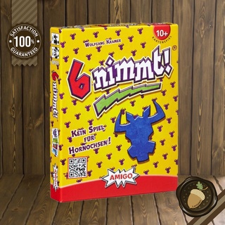 6 nimmt! ถ้าไม่อยากเก็บควาย อย่าตกเลข 6 บอร์ดเกม (Boardgame บอร์ดเกม การ์ดเกม เกม)