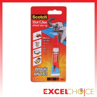 สก๊อตช์ กาวร้อน AD201 Scotch® Hot Glue AD201 Liquid 3g Scotch® 3M