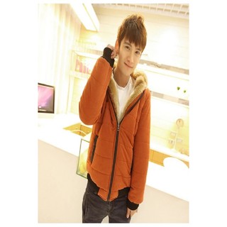 เสื้อกันหนาว มีฮู๊ดขนนิ่ม รุ่นHT44