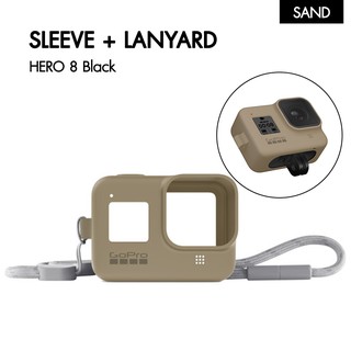 Sleeve + Lanyard (HERO8 Black) Sand