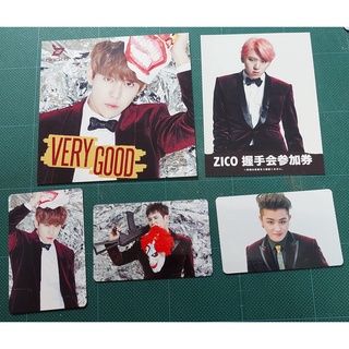 การ์ด สุ่ม ของแท้ จาก อัลบั้ม ญี่ปุ่น BLOCK B - Very Good Japanese Album พร้อมส่ง Kpop Card