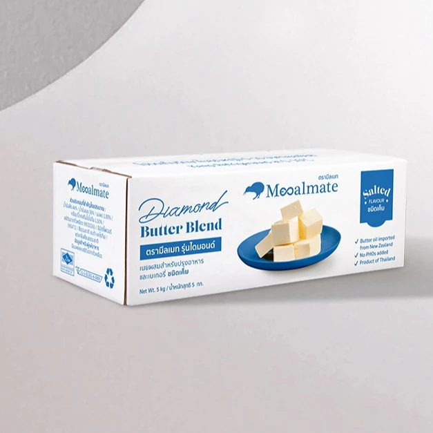 Mealmate เนยผสม รุ่น Diamond Butter Blend 5kg ชนิดเค็ม