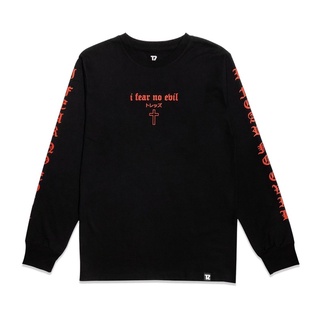 TZ I FEAR NO EVIL TEE [BLACK/RED]