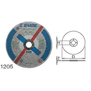 UNIOR 1205 แผ่นตัดกระเบื้อง 7" ใช้กับ 1517S, 1518