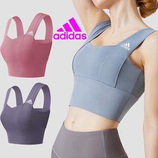 【พร้อมส่ง】Adidas สปอร์ตบรา ดันทรง แบบแห้งเร็ว สําหรับออกกําลังกาย โยคะ ฟิตเนส