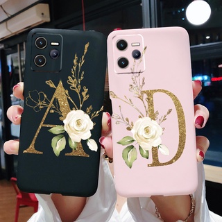 เคสโทรศัพท์มือถือ ซิลิโคนนิ่ม แบบป้องกัน ลายตัวอักษรน่ารัก RMX3511 Realme C35 C 35 2022