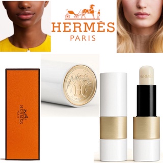 Hermès Rouge Hermes Lip care balm 3.5gสูตรที่มีความเข้มข้นสูงให้ความชุ่มชื้นอย่างอ่อนโยน