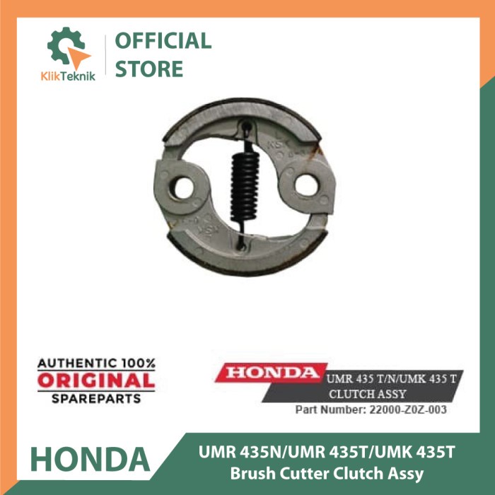คลัทช์ Assy Honda UMR 435N/UMR 435T/UMK 435T เครื่องตัดแปรง