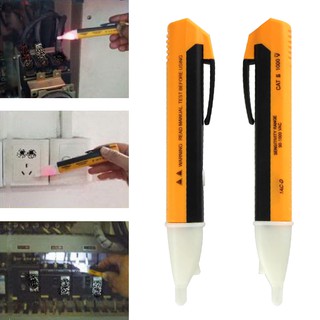 ❤MA-NEW❤LED Light AC Electric Voltage Tester Volt Test Pen Detector Sensor 90-1000V