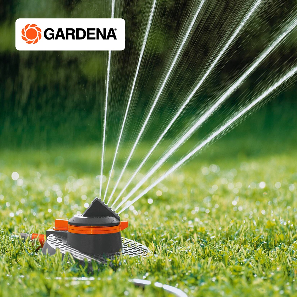 Gardena สปริงเกอร์หมุนรอบแบบปรับได้ รุ่น TANGO (02065-20) -เหมาะกับพื้นที่ 310 ตร.ม.