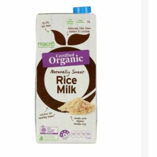 ( พร้อมส่ง )Macro Organic Rice  Milk 1L