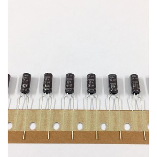 20ชิ้น 22UF 50V 105’c size 5x11 mm. คาปาซิเตอร์ ตัวเก็บประจุ Capacitor ใหม่แท้ คุณภาพเต็ม100% อะไหล่อิเล็กทรอนิกส์