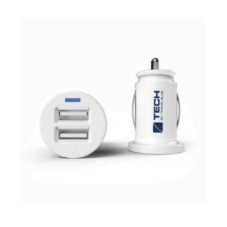 USB Car Charger Travel Blue Car Charge -2.1A Dual USB 2 Years Global Warranty 🏴󠁧󠁢󠁥󠁮󠁧󠁿