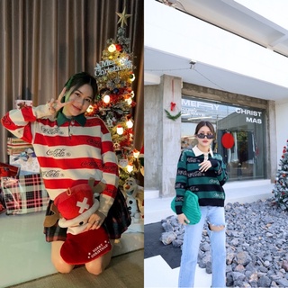 CC sweater🎄❤️🖤❄️(490฿)