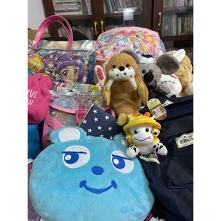 ตุ๊กตากระเป๋าเป้เด็กมือสองสภาพ90%เฉพาะไล้ค์สด