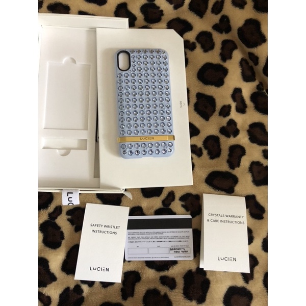CASE IPHONE X/XS LUCIEN (USED) สีฟ้า
