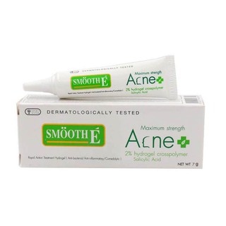 Smooth E Acne Hydrogel 2% 7 G เจลแต้มสิว สมูทอี สิวยุบ