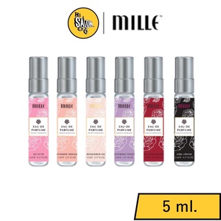 Mille น้ำหอม Eau De Parfume 5ml. คอลเลคชั่น MADEMOISELLE น้ำหอมแท้จากฝรั่งเศส น้ำหอมติดทน กลิ่นดี