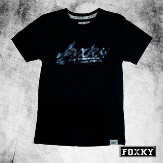 Foxky เสื้อยืดสกรีน รุ่น Original สีดำ