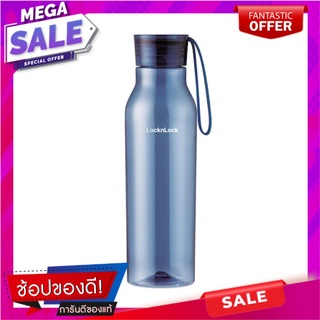 ขวดน้ำพลาสติก LOCKNLOCK ECO 550 มล. สีน้ำเงิน ภาชนะใส่น้ำและน้ำแข็ง PLASTIC WATER BOTTLE LOCKNLOCK ECO 550ML BLUE