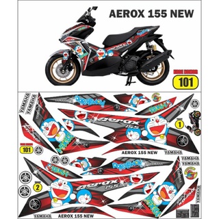 ใหม่ สติกเกอร์ aerox 155 สําหรับติดตกแต่ง Yamaha aerox