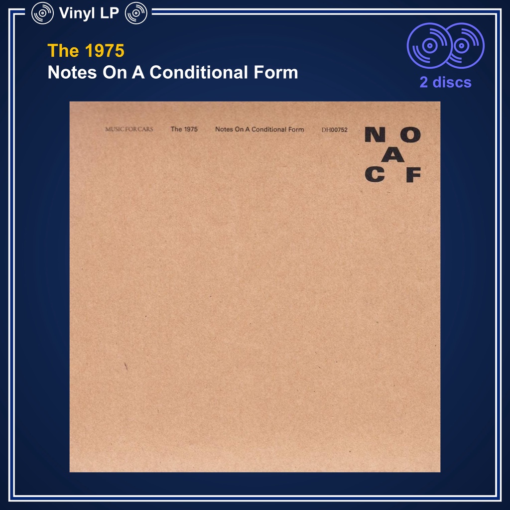 [แผ่นเสียง Vinyl LP] The 1975 - Notes On A Conditional Form [ใหม่และซีล SS]