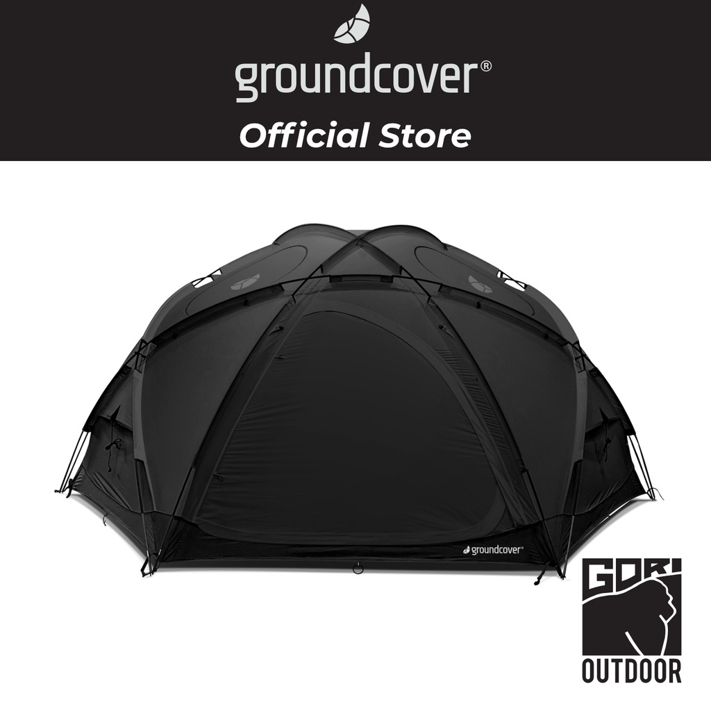 groundcover Acorn House Dome 3.45 Tent Black เต็นท์ทรงโดม