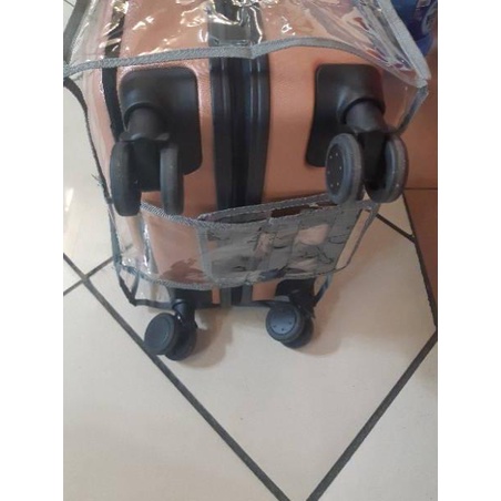 ดีที่สุด.. LUGGAGE COVER / LUGGAGE PROTECTOR / LUGGAGE COVER / TRANSPARENT MICA, 20, 24, 28 นิ้ว - ร