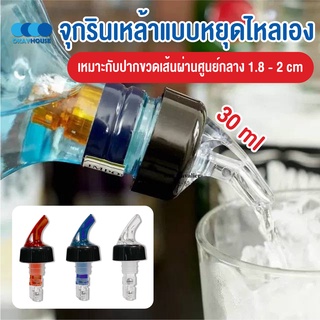 พร้อมส่งokayhouse/ จุกรินเหล้า แบบหยุดไหลเอง ขนาด 30 ml หรือ 1 ออนซ์ รับประกันราคาถูกสุด มี 3 สี