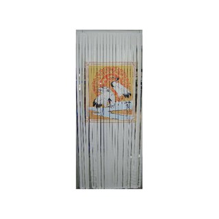 มู่ลี่ PVC KNP ฮวงจุ้ยนกกระเรียน 80X200 ซม.PVC STRIP BLIND KNP CRANE BIRD 80X200CM