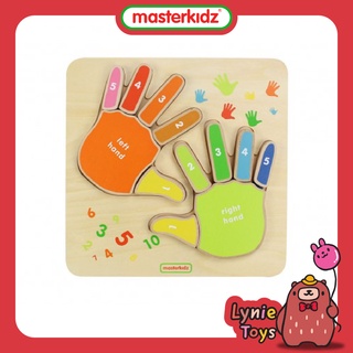 Masterkidz ของเล่นเสริมทักษะ เกมฝึกทักษะการนับนิ้วมือ Fingers Counting Board