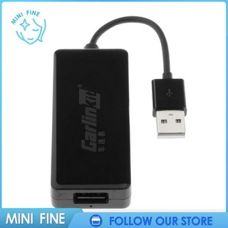 ( Mini Fine ) Carlinkit Auto อะแดปเตอร์เชื่อมต่อแบบไร้สาย Usb สําหรับ Ios Iphone Gps Auto