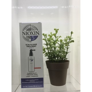 NIOXIN SCALP &amp; HAIR TRATMENT SUNSCREEN 100 ML NO.5 ผลิตภัณฑ์บำรุงหนังศรีษะและป้องกันแสงแดด