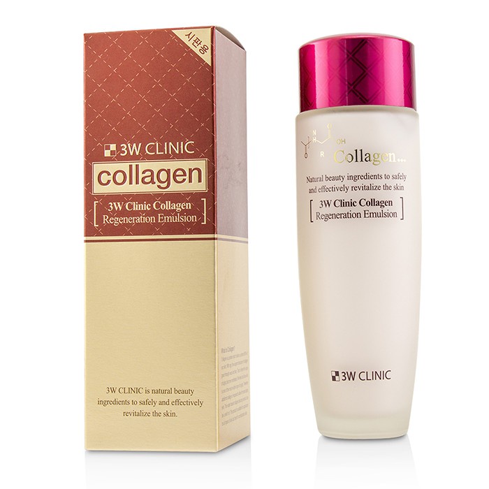 3W CLINIC - Collagen Regeneration Emulsion | Shopee Thailand
